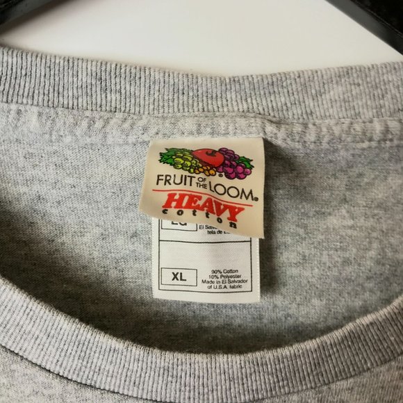 Vintage Y2K Planet Hollywood Honolulu T Shirt Adult Gray XL Extra Large Solid - Picture 4 of 10